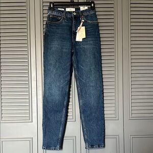 NWT Mango - Mom Jeans - 1